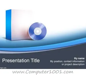 Computer Software PowerPoint Template Computer Software PowerPoint Template