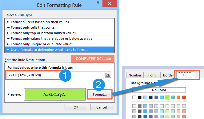 Conditional Formatting Mewarnai Baris Sel Aktif Excel Conditional Formatting Mewarnai Baris Sel Aktif Excel
