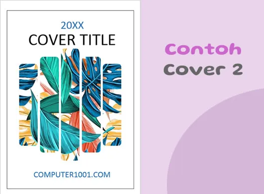 Contoh Cover Word 2 Contoh Cover Laporan Word 2