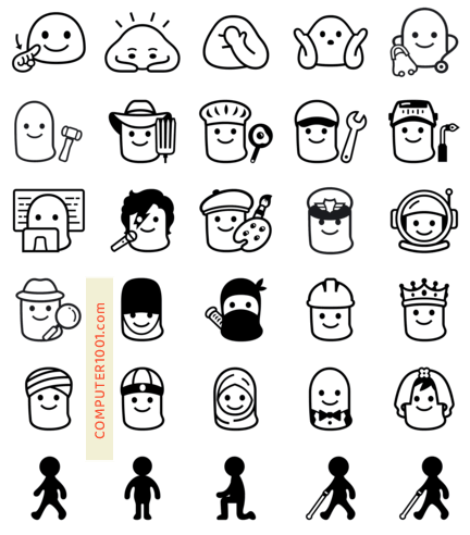 Contoh Simbol Orang Font Noto Emoji Contoh Simbol Orang Font Noto Emoji