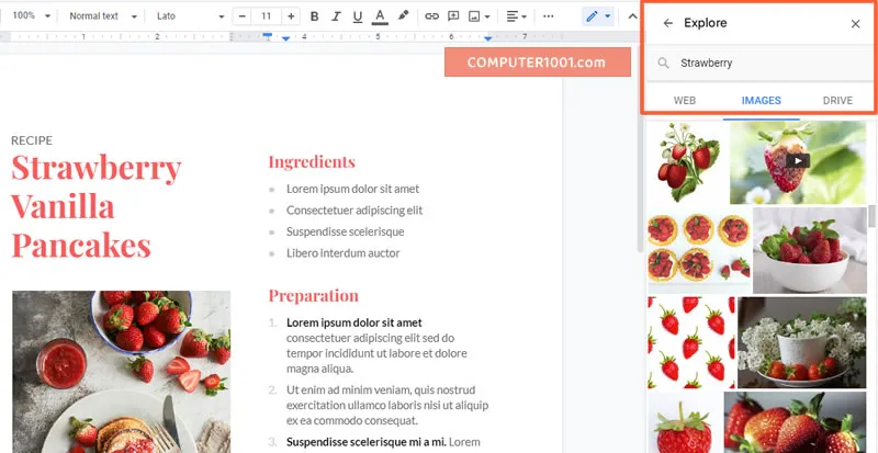 Contoh Isi Panel Explore Google Docs Contoh Isi Panel Explore Google Docs
