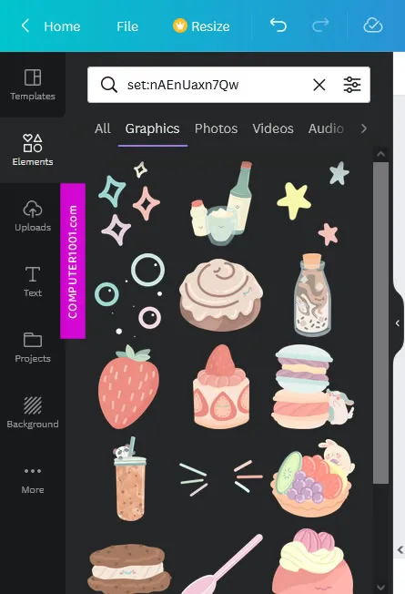 Contoh Koleksi Elemen Canva Contoh Koleksi Elemen Canva