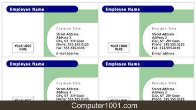 Dark Blue Business Cards Dark Blue Business Cards