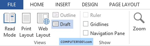 Draft View Draft View