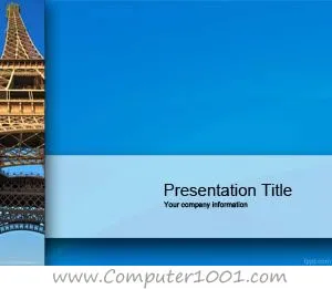 Eiffel Tower PowerPoint Template