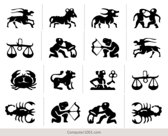 Eileens Medium Zodiac Font