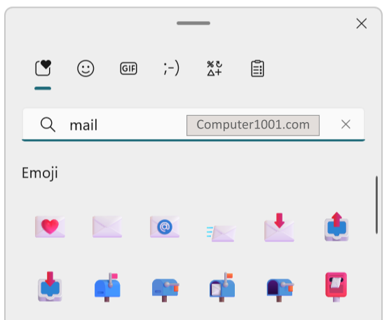 Cara Membuat Simbol Kotak Post, Email, dan Surat dengan Emoji Keyboard