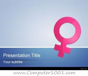Feminine PowerPoint Template Feminine PowerPoint Template