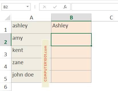 Shortcut Cara Merubah Huruf Kecil Menjadi Huruf Besar di Excel Shortcut Cara Merubah Huruf Kecil Menjadi Huruf Besar di Excel