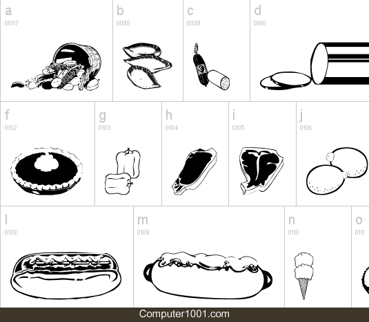 Font WM Food 2 Font WM Food 2