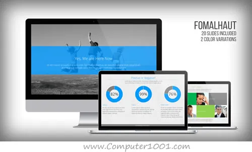 Free PPT Template Design Fomalhaut