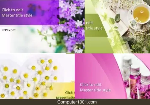 Free Flowers PowerPoint Templates