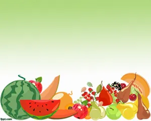 Template PPT Buah-Buahan - Fruit Pictures