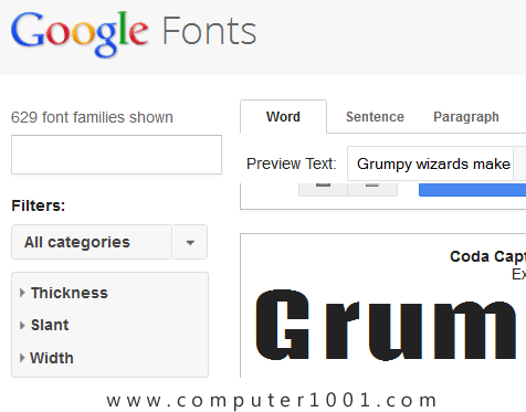 Situs Download Font Gratis Google
