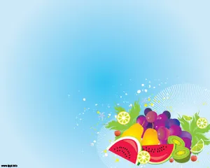 Template PPT Makanan Sehat - Healthy Food