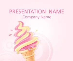 Template PPT Es Krim