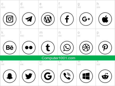 Icons Social Media 2 Icons Social Media 2