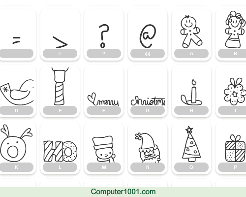 MTF Dear Santa Font MTF Dear Santa Font