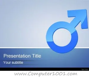 Male PowerPoint Template Male PowerPoint Template