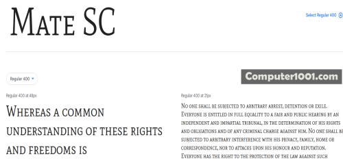 Mate SC Download Font Huruf Besar Mate SC