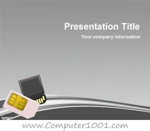 Memory Card PowerPoint Template Memory Card PowerPoint Template