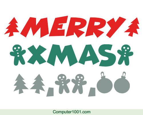 Merry Christmas Font Display Merry Christmas Font Display