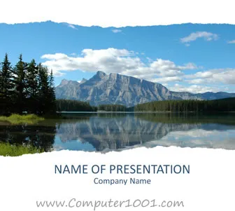 Mountains PowerPoint Template