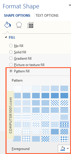 Pattern fill Pattern fill