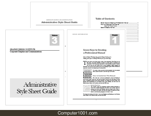 Professional Manual Template Professional Manual