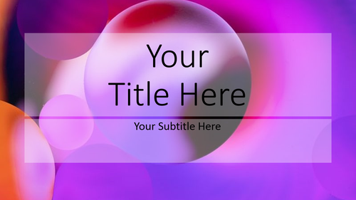 Template PPT Abstract Gratis Purple Circles Template PPT Abstract Gratis Purple Circles