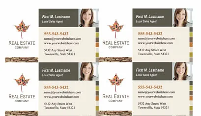 Realtor Business Cards (10 Per Page) Realtor Business Cards (10 Per Page)