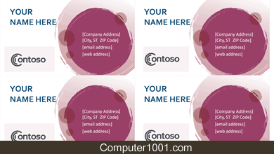 Rose Suite Business Cards Rose Suite Business Cards