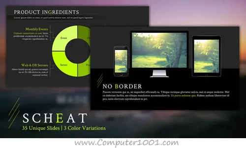 Free PPT Animation Template - Scheat