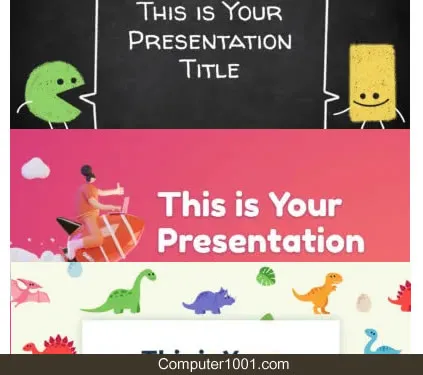 Slidesc Carnival - cartoon - Template PowerPoint Kartun