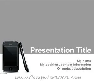 Smartphone PowerPoint Template