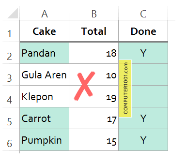 Solusi Error Warna Baris Solusi Error Warna Baris