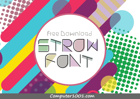 Strow Font Strow Font