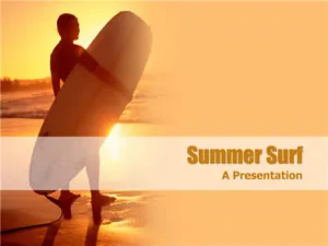 Summer Surf Design Slides