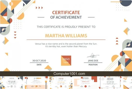 Super Student Certificates Presentation Download Template Sertikat Super Student