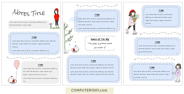 Cute Girl Bear Balloon - Catatan Aesthetic Notes Template Word Cute Girl Bear Balloon - Catatan Aesthetic Notes Template Word