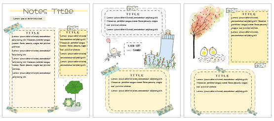 Look Up and Smile - Catatan Aesthetic Notes Template Word Look Up and Smile - Catatan Aesthetic Notes Template Word