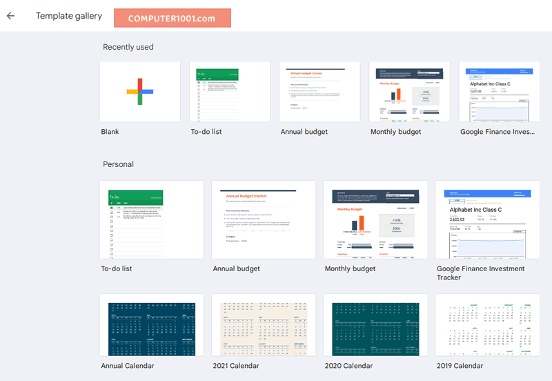 Template Google Sheets Template Google Sheets