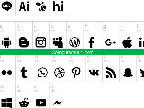 Type Icons Type Icons