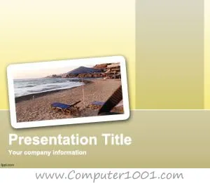 Vacation Trip PowerPoint Template