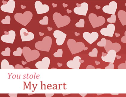 Valentine Cards Template Kartu Ucapan Word Valentine Cards