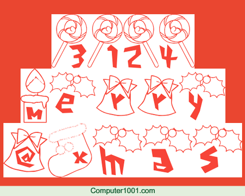 Font untuk Ucapan Natal X'mas? Font untuk Ucapan Natal X'mas?