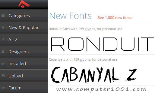 Situs Download Font Gratis AbstractFonts