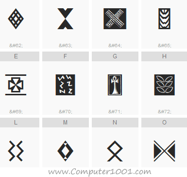 Afrika Gold A Patterns Font Afrika Gold A Patterns Font