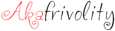 Akafrivolity - Font