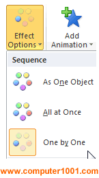 Effect Options PowerPoint Effect Options PowerPoint